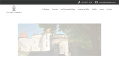 Desktop Screenshot of chateaudemorey.fr